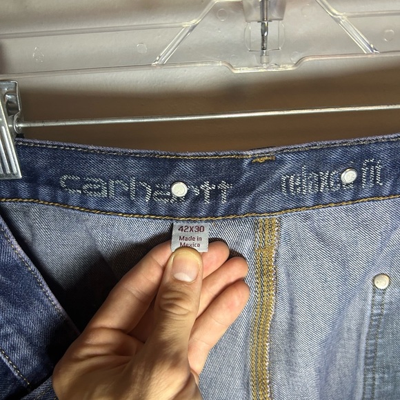 Carhartt Double Knee relaxed fit carpenter jeans - Picture 4 of 13